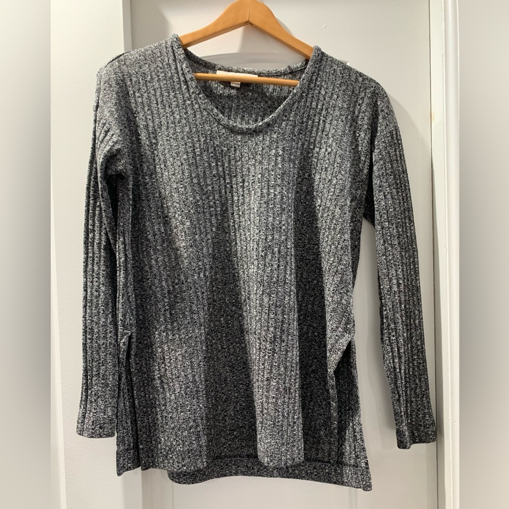 LOFT Gray Sweater Shirt‎